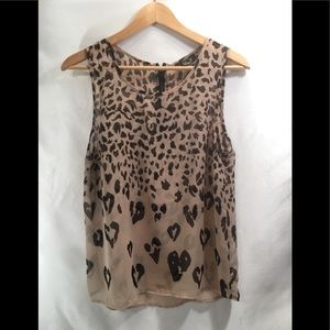 Cheetah Print Blouse